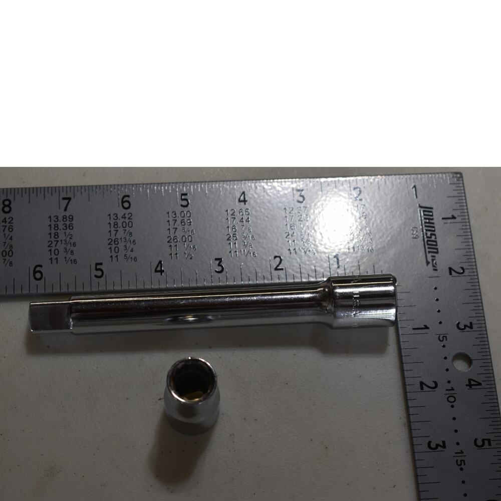 Napa Tools NT1216 1/2” 12 Point 1/2” Drive & NS24 1/2” Drive 6" Socket Ext Bar